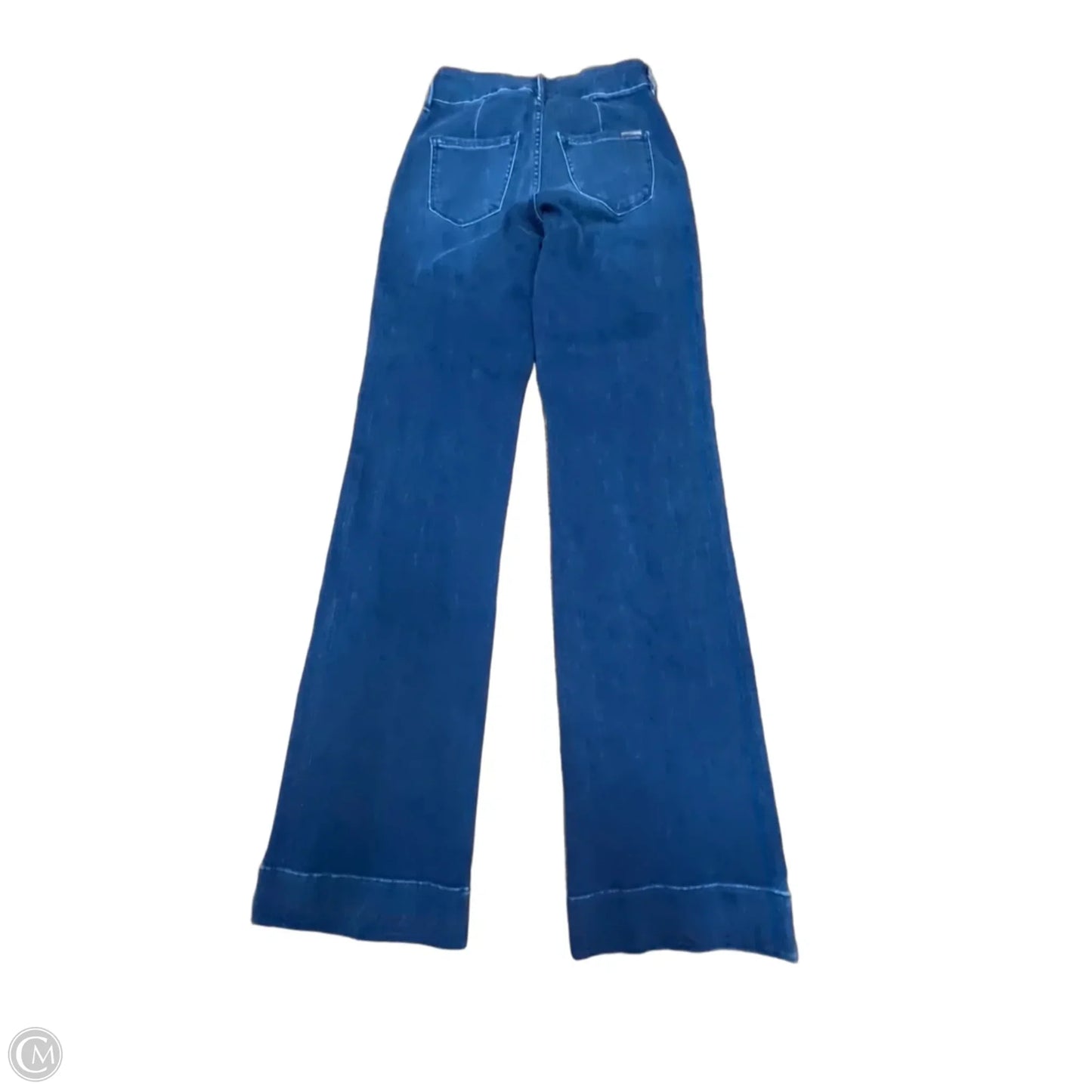 Jeans Flared By White House Black Market In Blue Denim, Size: 0