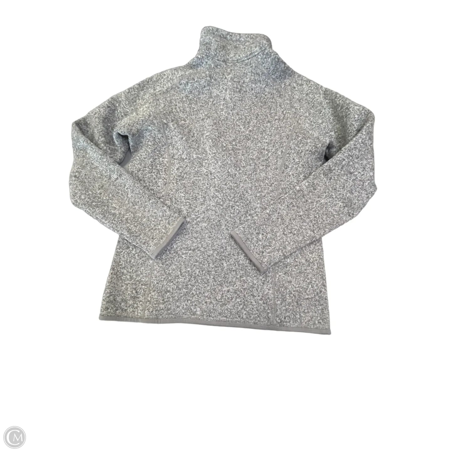 Jacket Fleece By Patagonia In Grey, Size: M