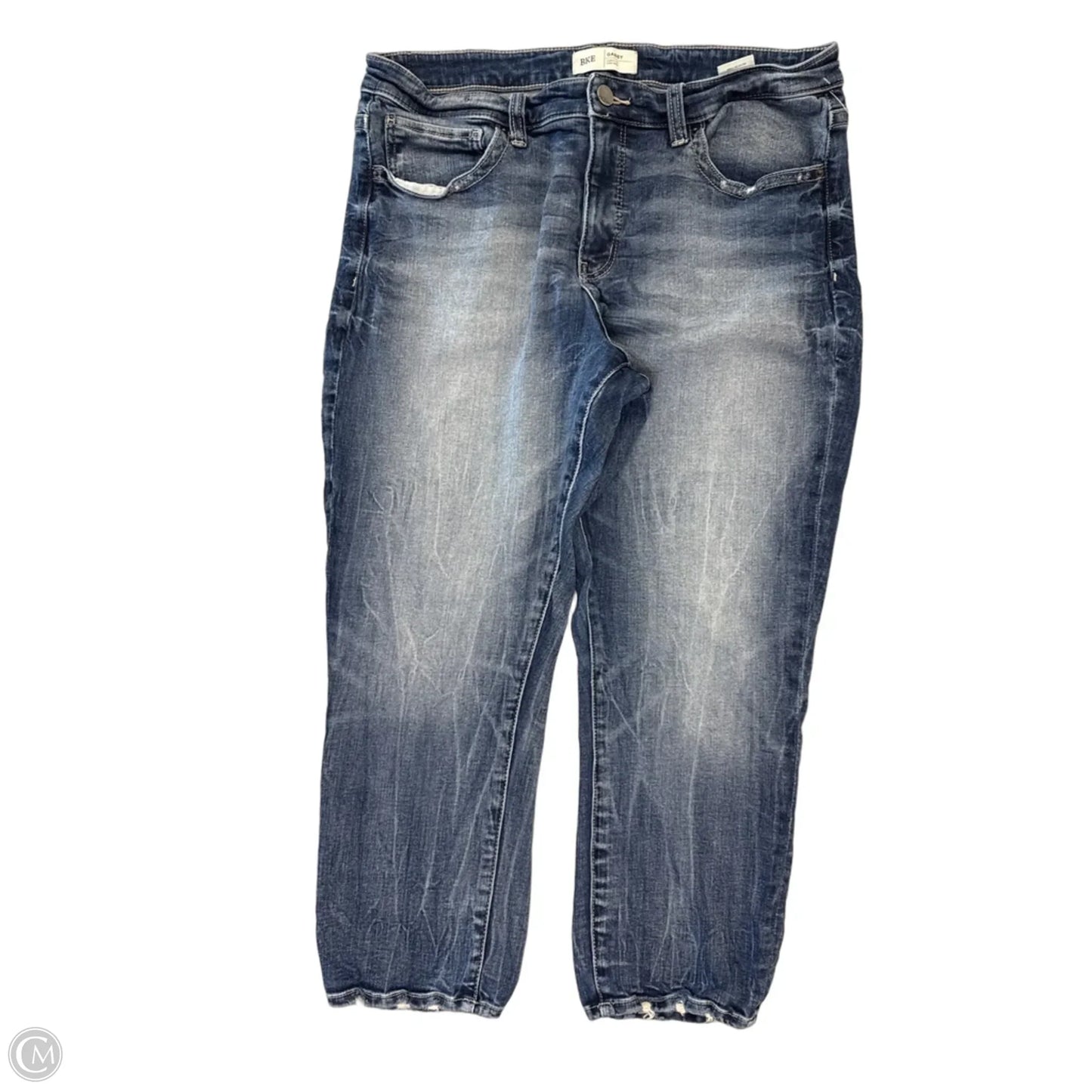 Jeans Cropped By Bke In Blue Denim, Size: 14