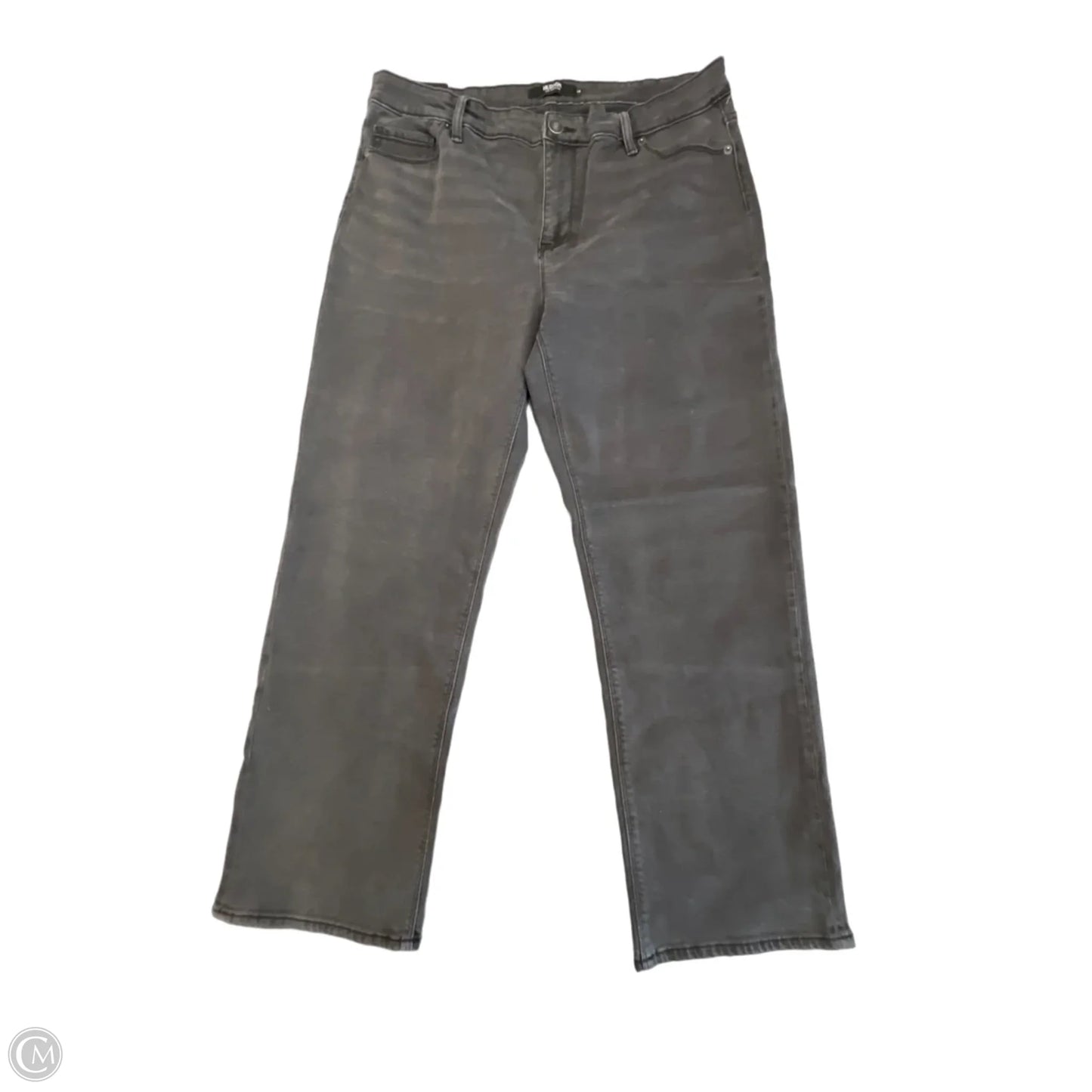 Jeans Straight By Hudson In Black Denim, Size: 16