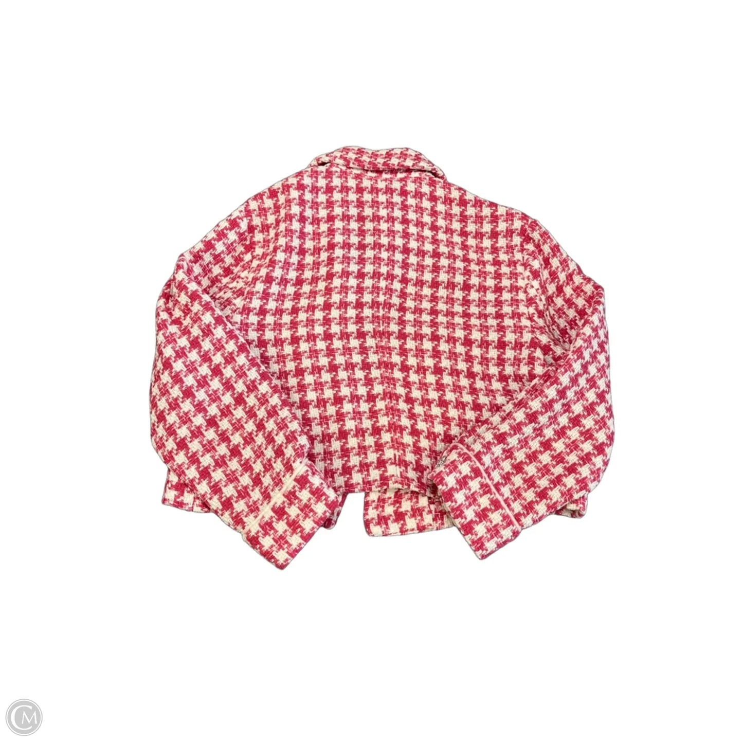 Jacket Other By Esqualo In Pink & White, Size: S