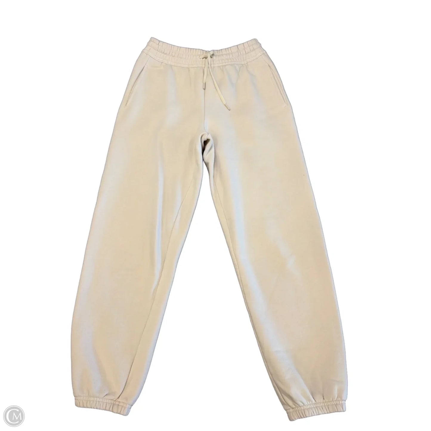Athletic Pants By Athleta In Cream, Size: Xxs