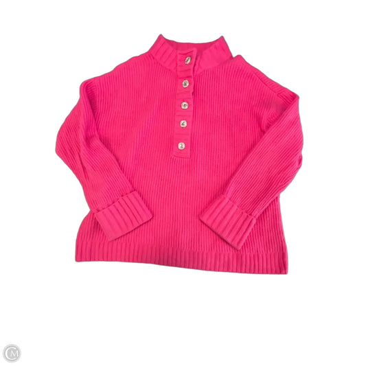 Sweater By Talbots In Pink, Size: L