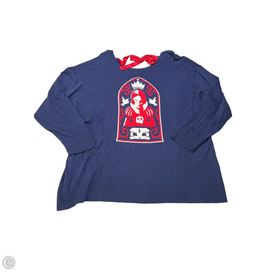 Sweater By Torrid In Navy, Size: 3x
