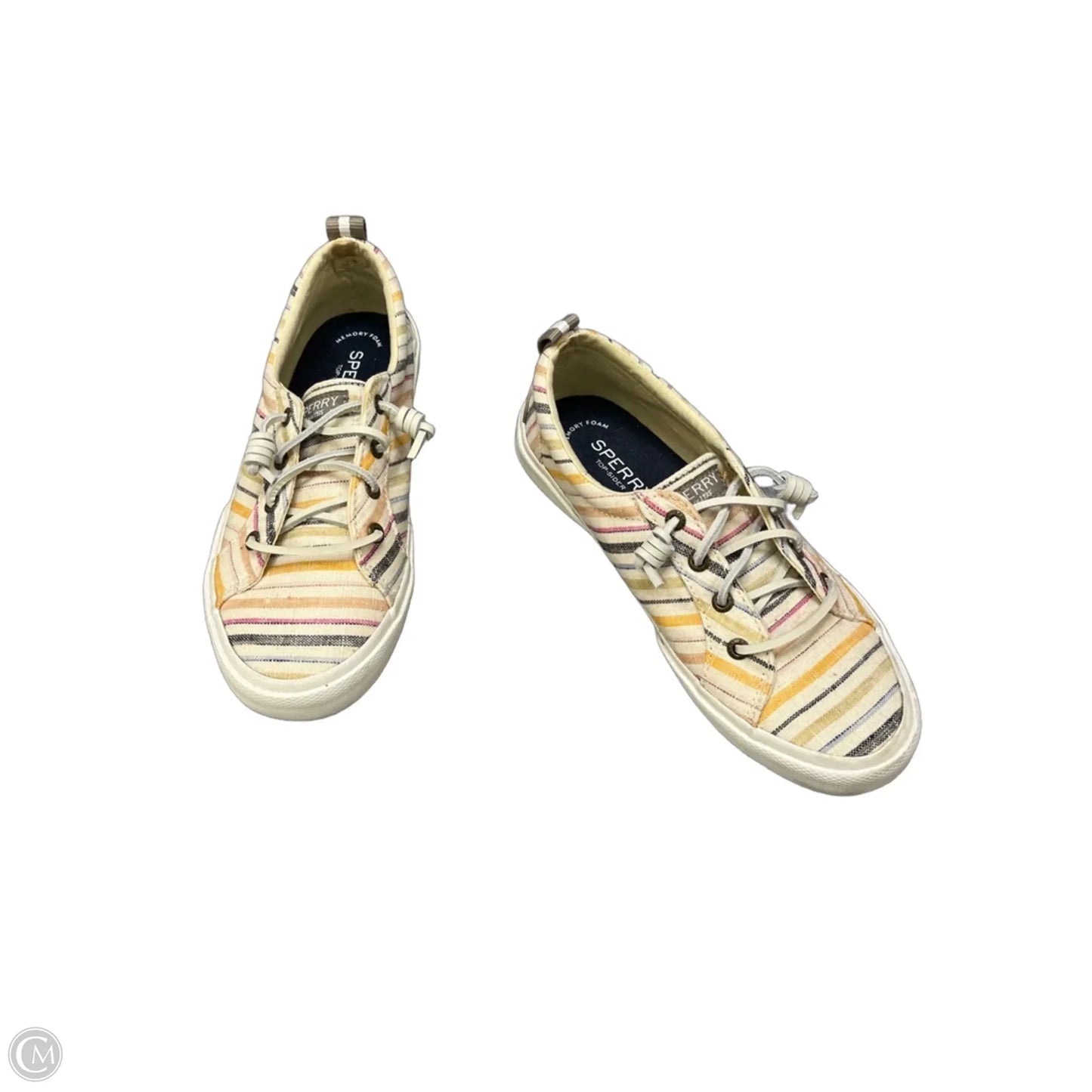 Shoes Sneakers By Sperry In Striped Pattern, Size: 6
