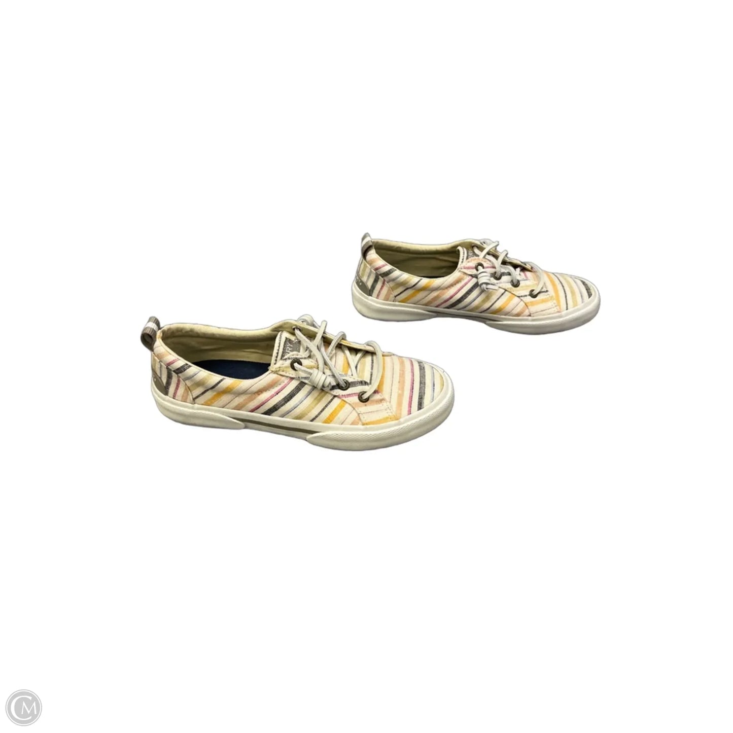 Shoes Sneakers By Sperry In Striped Pattern, Size: 6