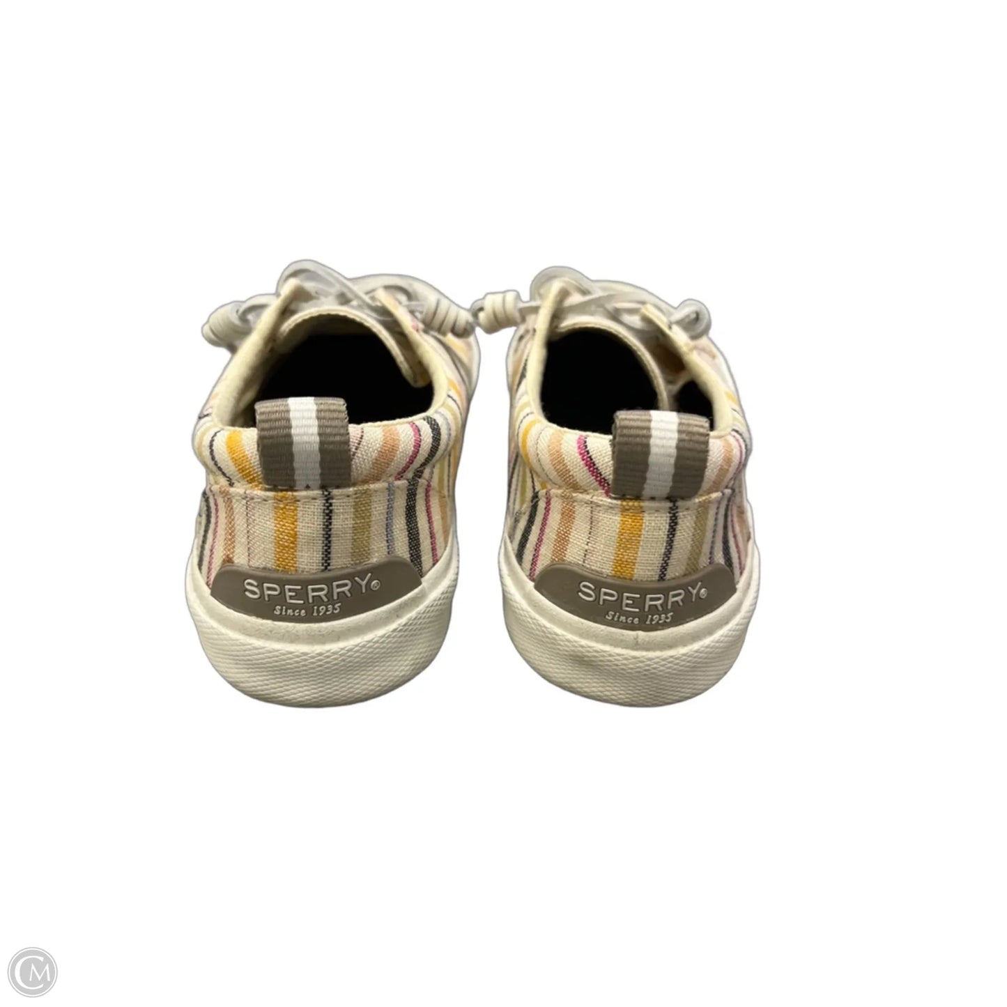 Shoes Sneakers By Sperry In Striped Pattern, Size: 6