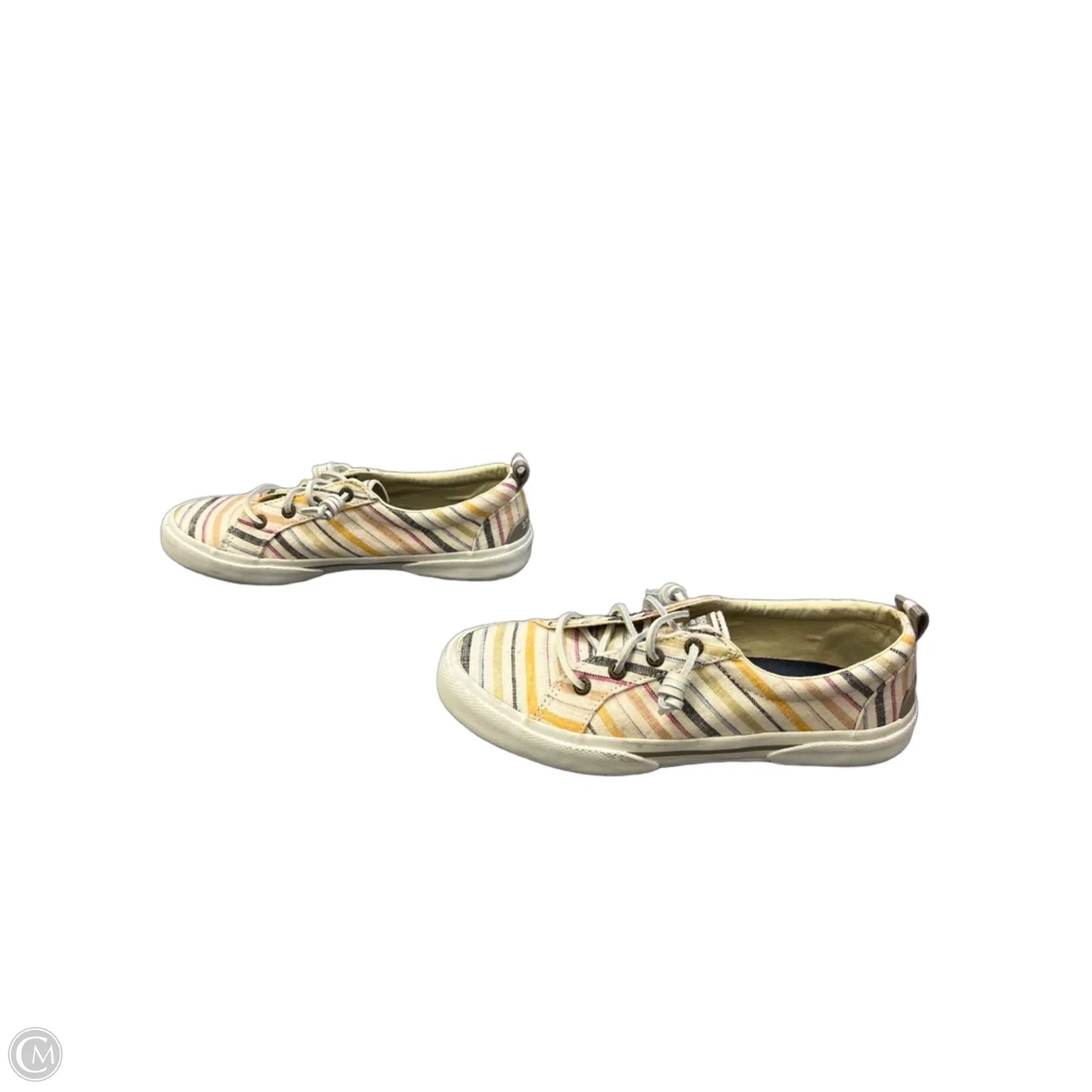 Shoes Sneakers By Sperry In Striped Pattern, Size: 6