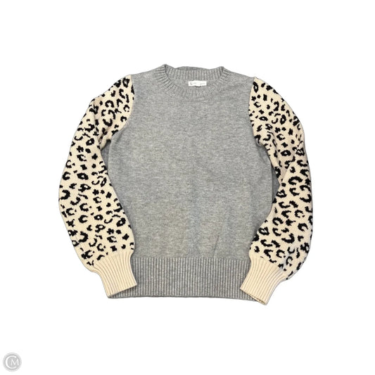 Sweater By Clothes Mentor In Grey, Size: S
