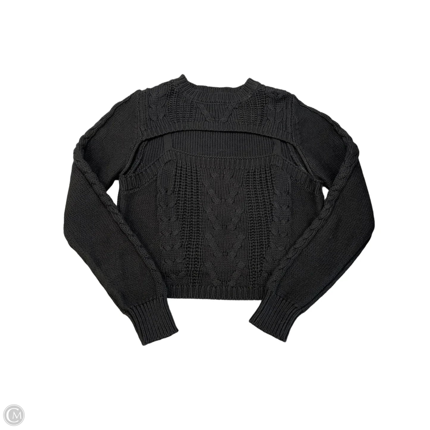 Sweater By Elan In Black, Size: M