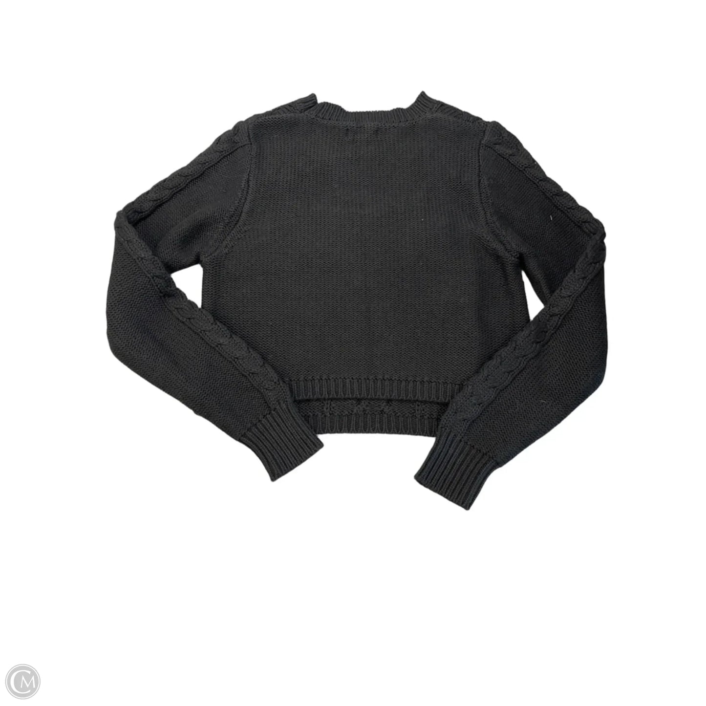 Sweater By Elan In Black, Size: M
