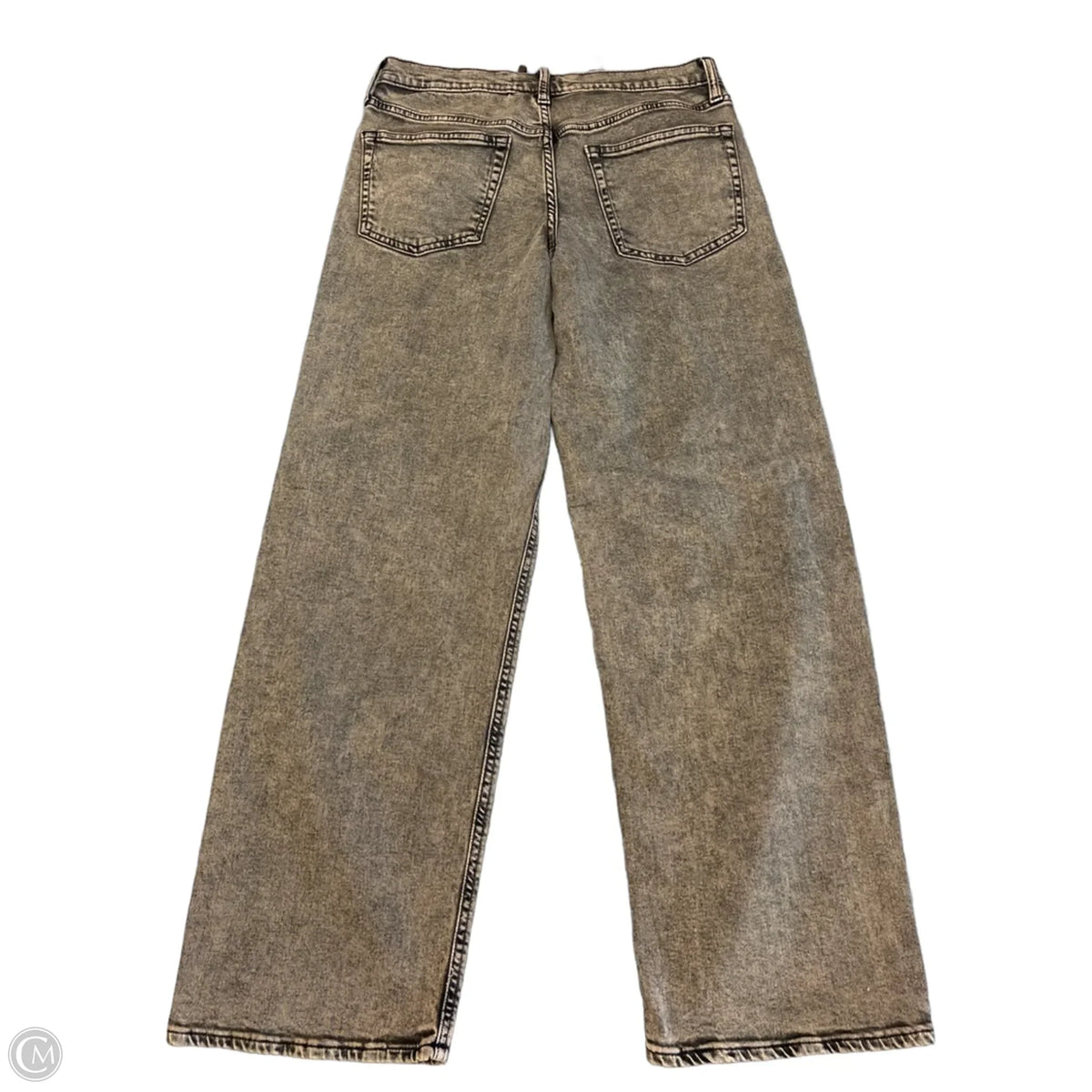 Jeans Straight By Gap In Brown Denim, Size: 2