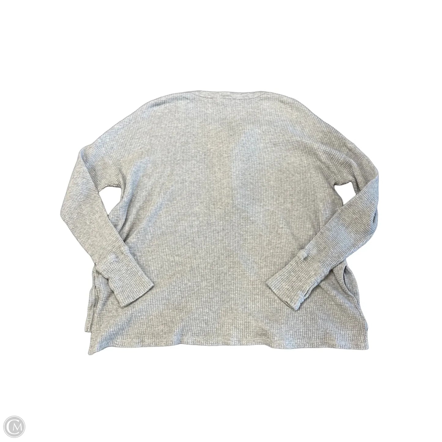 Top Long Sleeve Basic By Offline In Grey