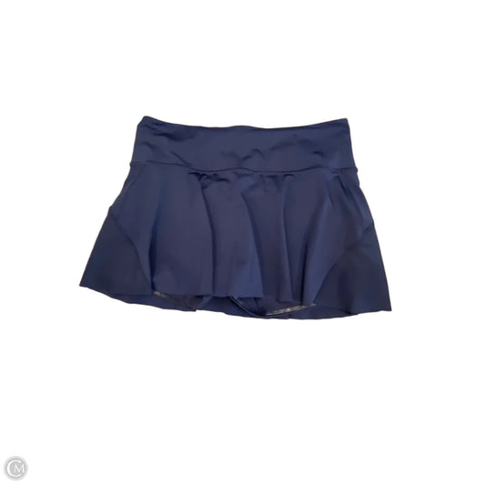 Athletic Skort By Athleta In Navy, Size: L