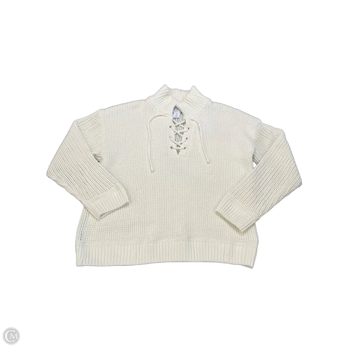 Sweater By C And C In White, Size: L