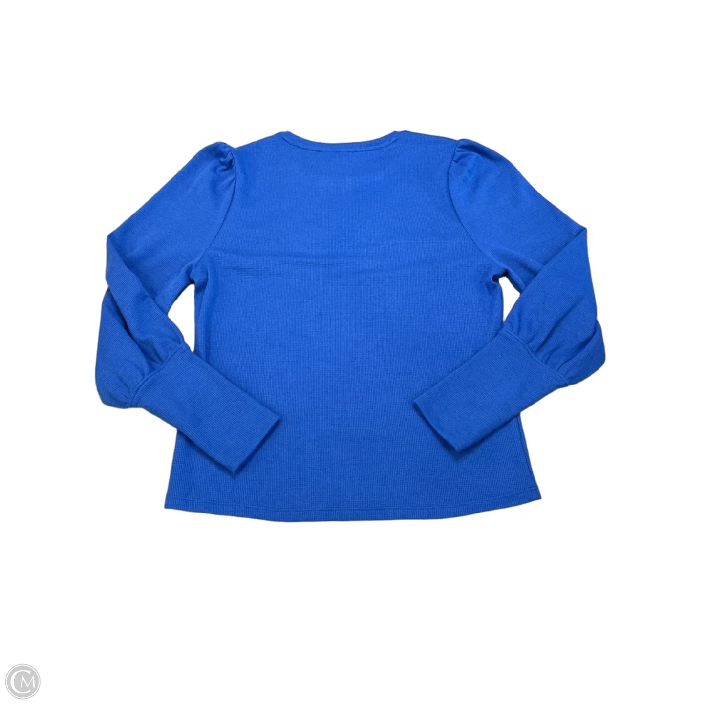 Top Long Sleeve Basic By Mac And Me In Blue, Size: S