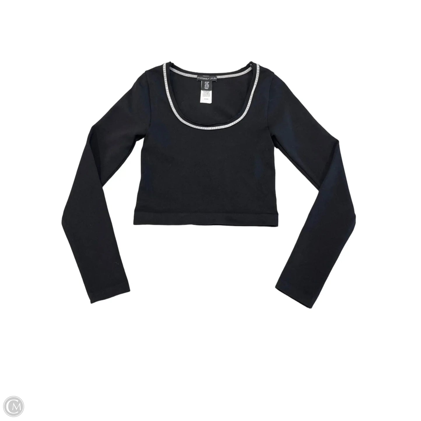 Top Long Sleeve Basic By Sincerely Jules In Black, Size: S