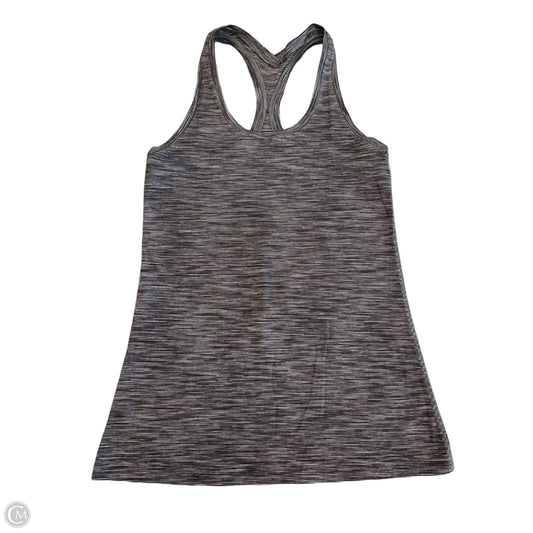 Athletic Tank Top By Lululemon In Grey, Size: M