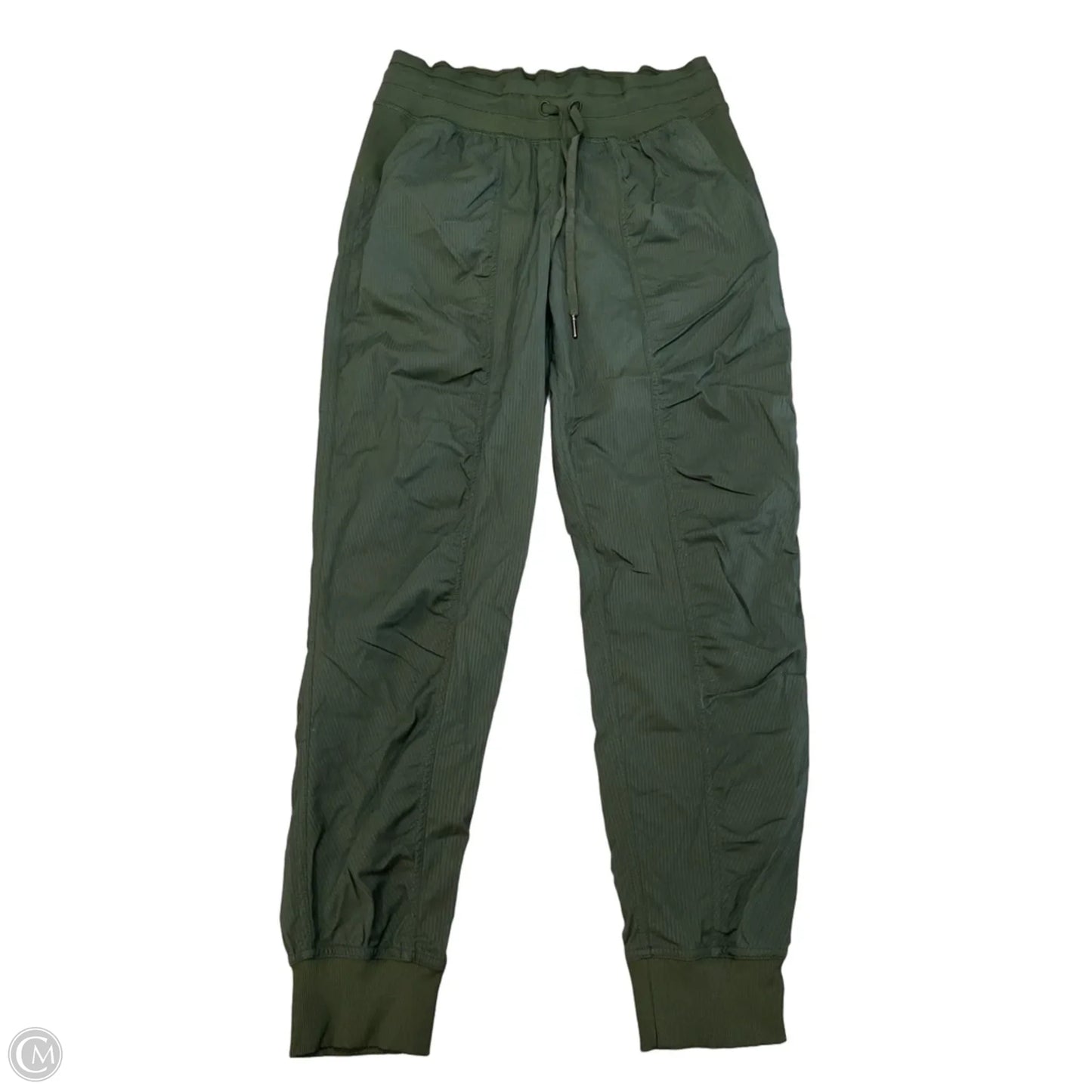 Athletic Pants By Lululemon In Green, Size: M