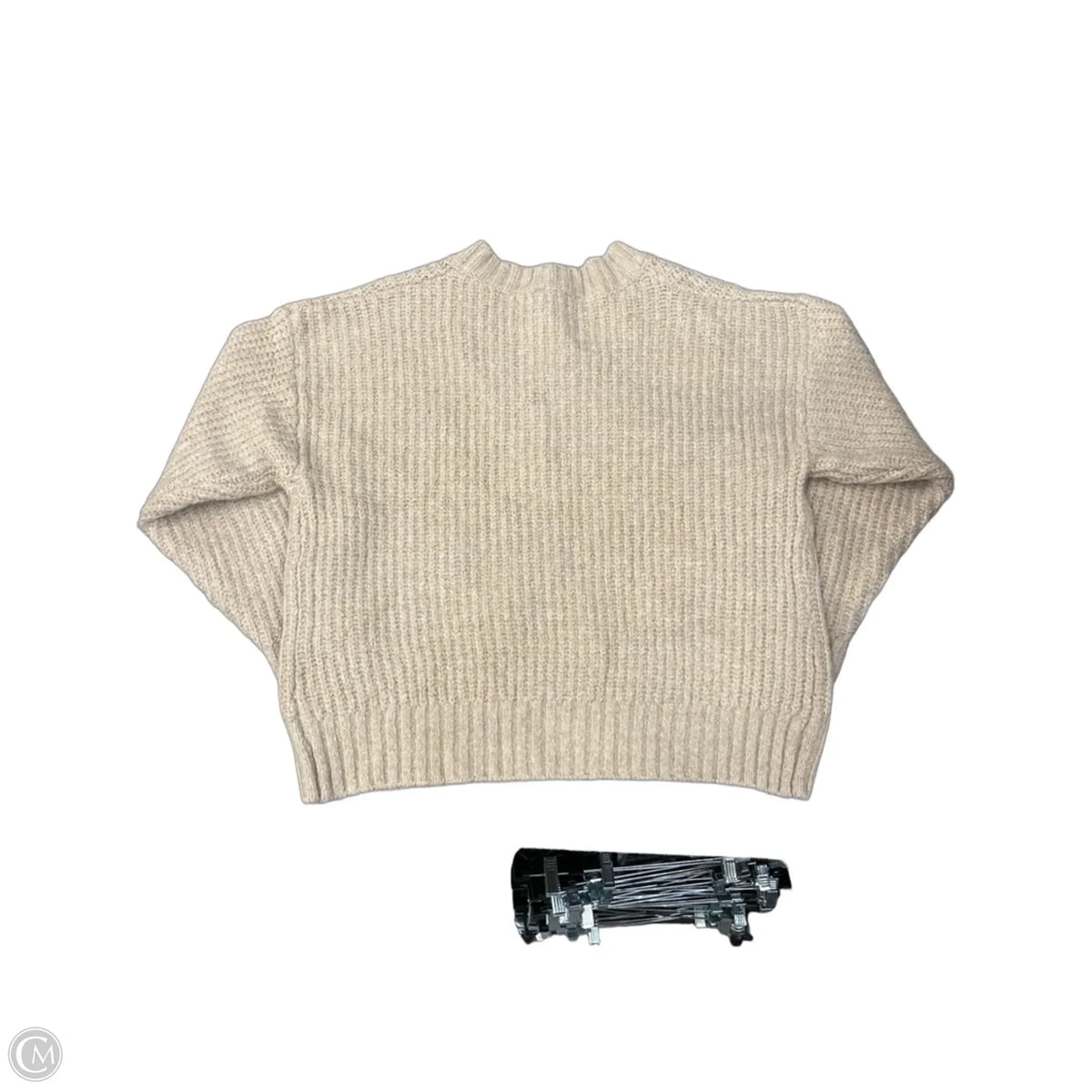Sweater By Forever 21 In Cream, Size: S