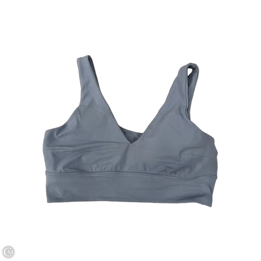 Athletic Bra By Lululemon In Blue, Size: Xl