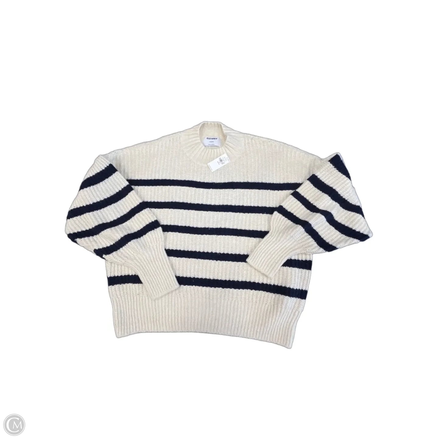 Sweater By Old Navy In Striped Pattern, Size: Mp