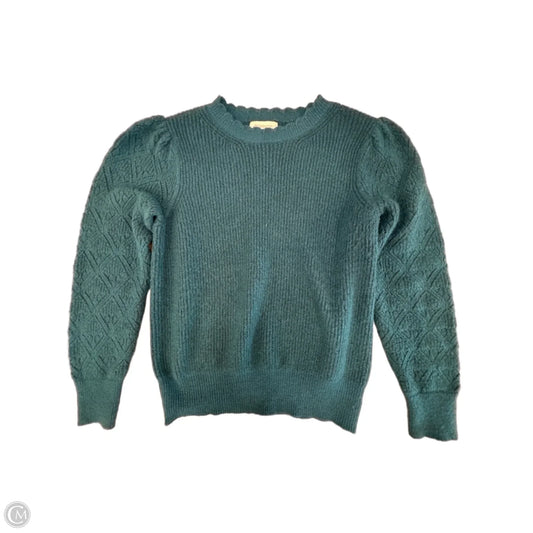 Sweater By Liz Claiborne In Teal, Size: Lp