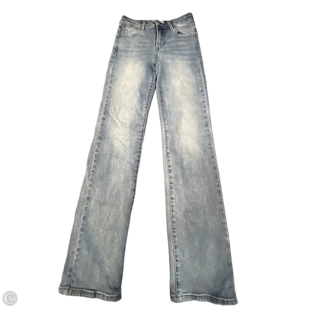 Jeans Straight By Risen In Blue Denim, Size: 2