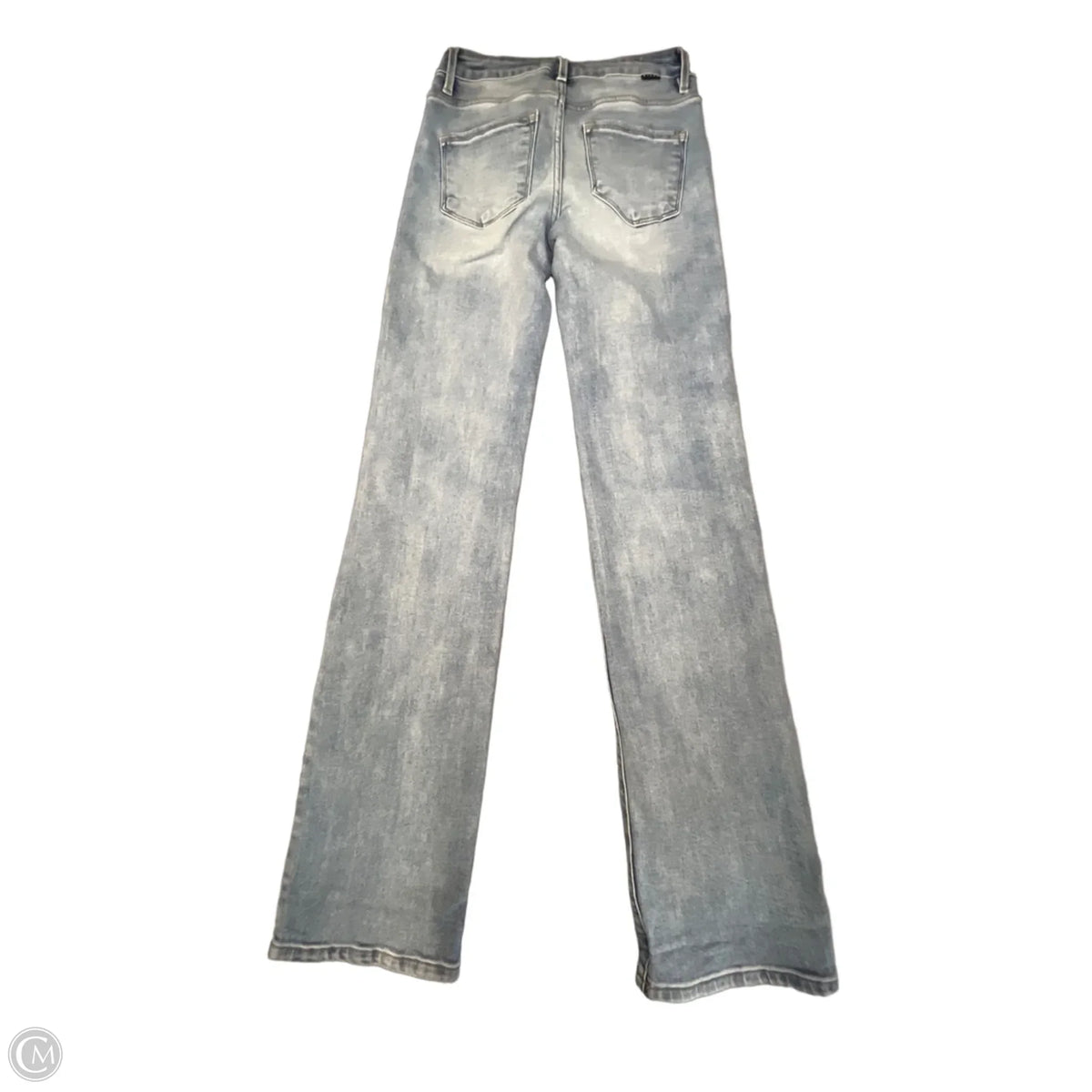 Jeans Straight By Risen In Blue Denim, Size: 2
