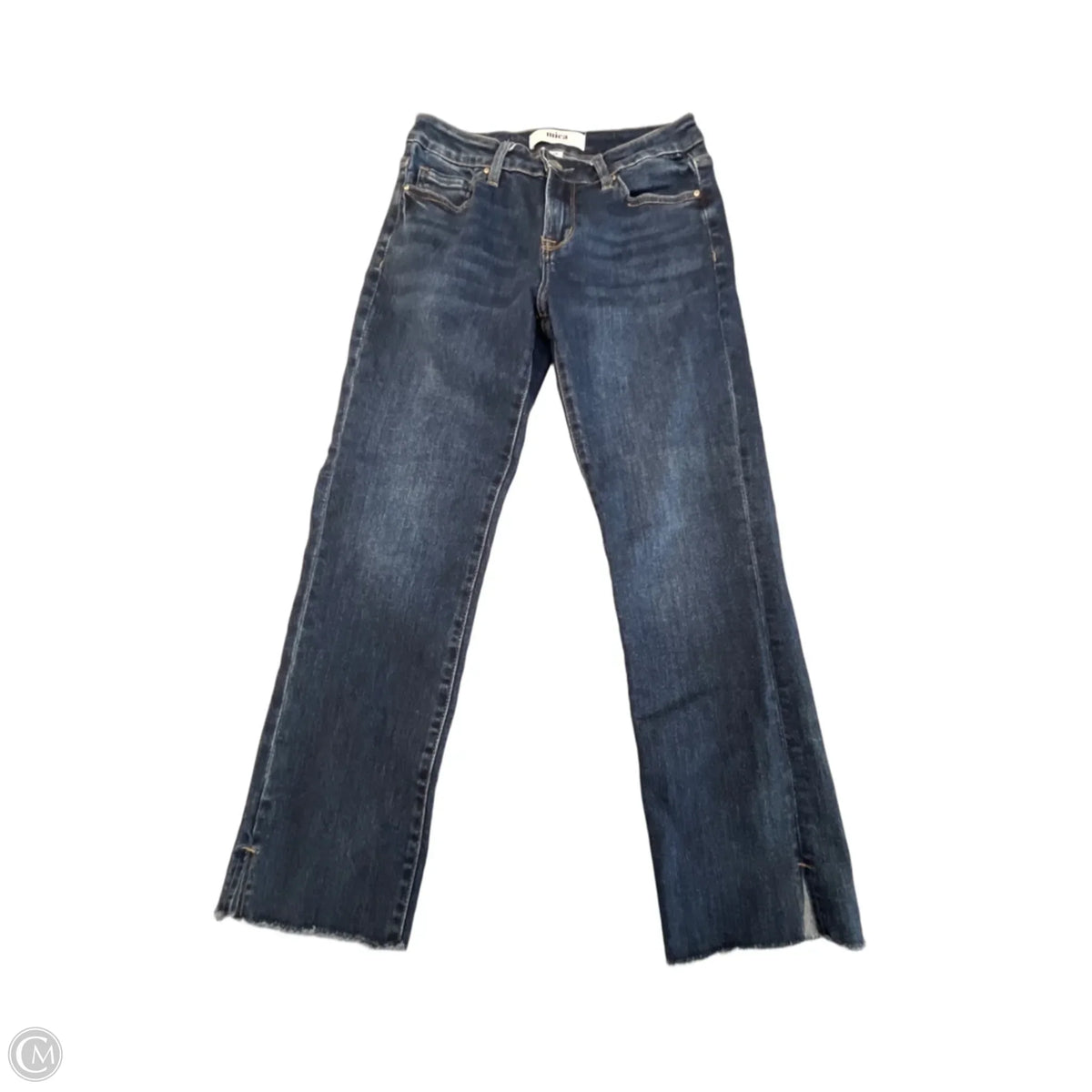 Jeans Cropped By Mica In Blue Denim, Size: 2