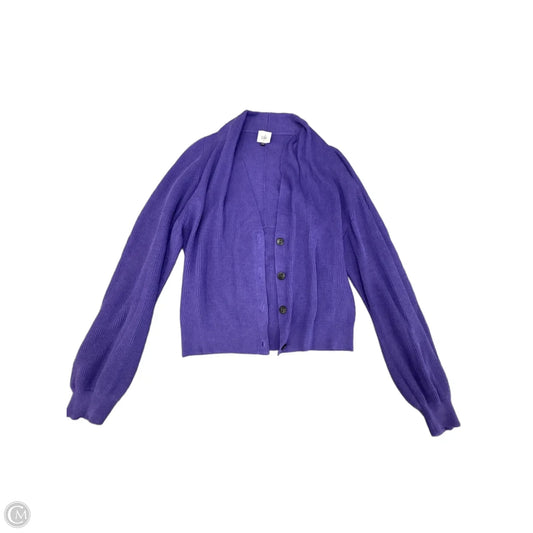 Cardigan By Cabi In Purple, Size: M