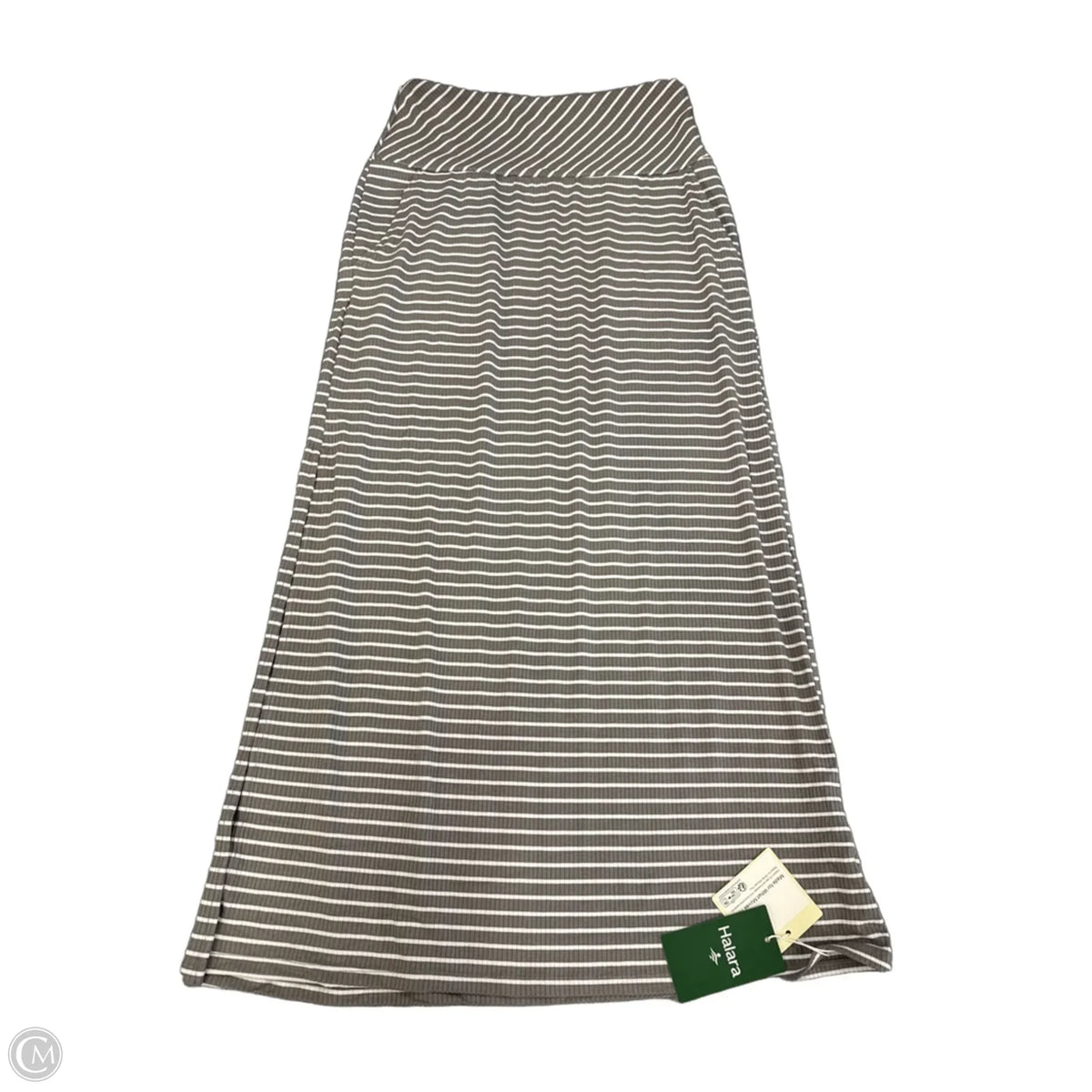 Skirt Maxi By Halara In Striped Pattern, Size: M