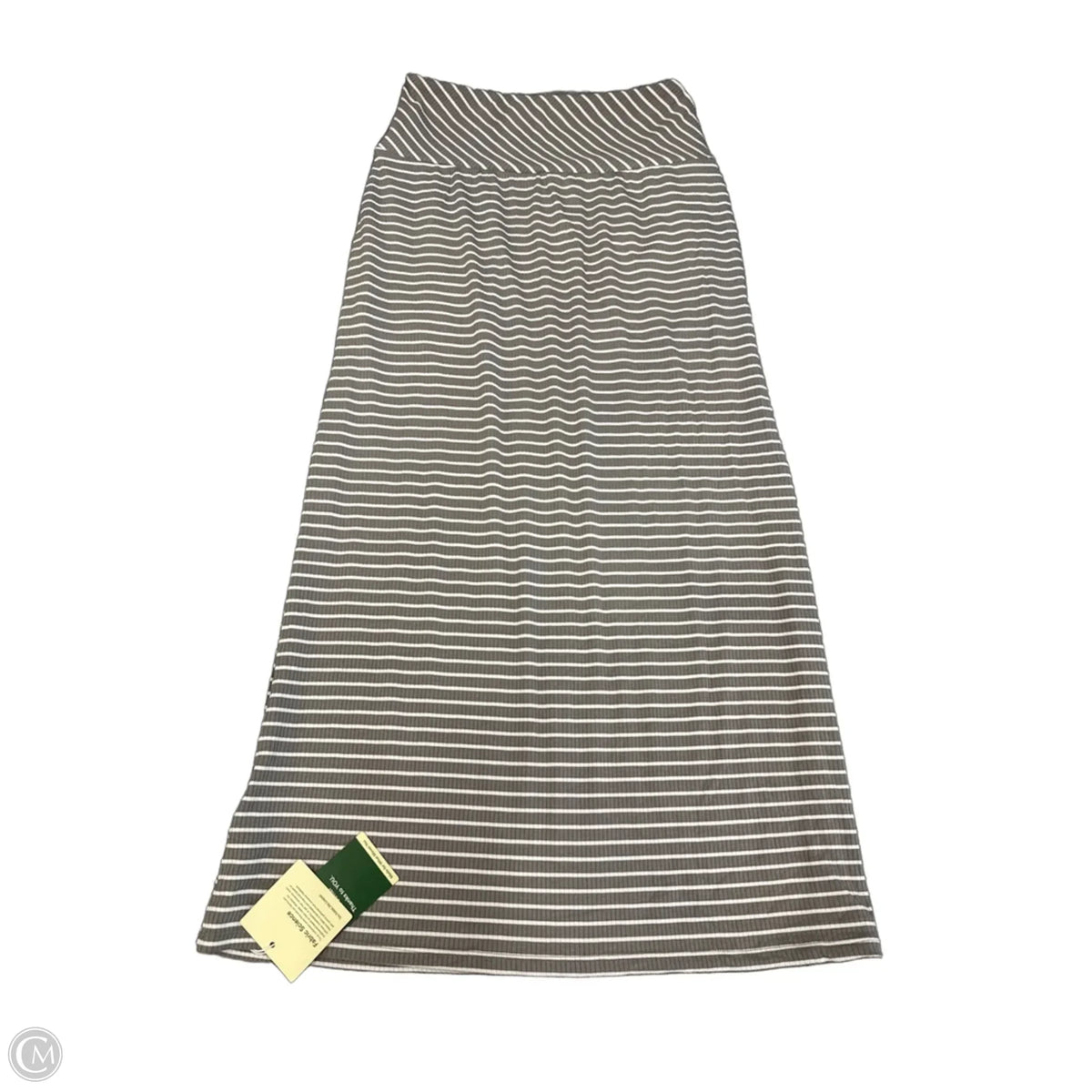 Skirt Maxi By Halara In Striped Pattern, Size: M