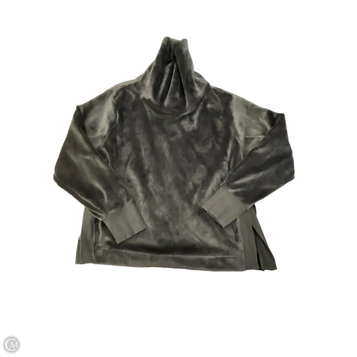 Sweatshirt Collar By Athleta In Black, Size: L