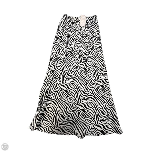 Skirt Maxi By Etcetra In Zebra Print, Size: M