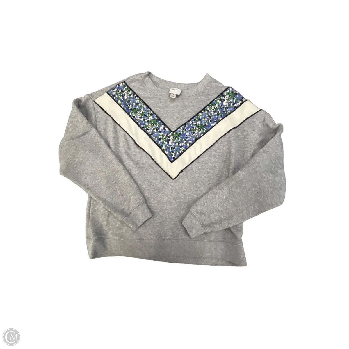 Top Long Sleeve By Maeve In Grey, Size: S
