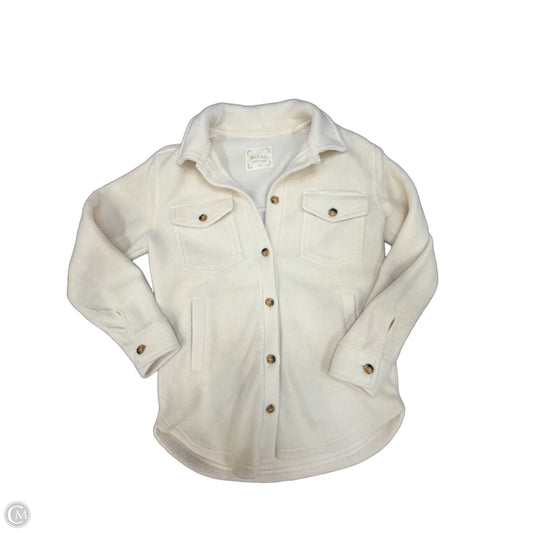 Jacket Shirt By Altard State In Cream, Size: Xs