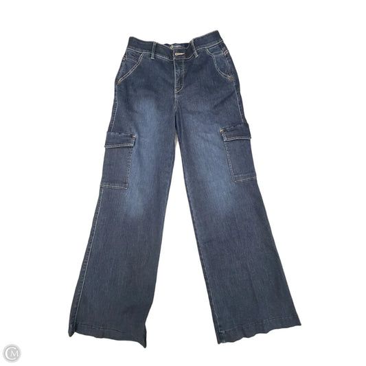 Jeans Wide Leg By Democracy In Blue Denim, Size: 8