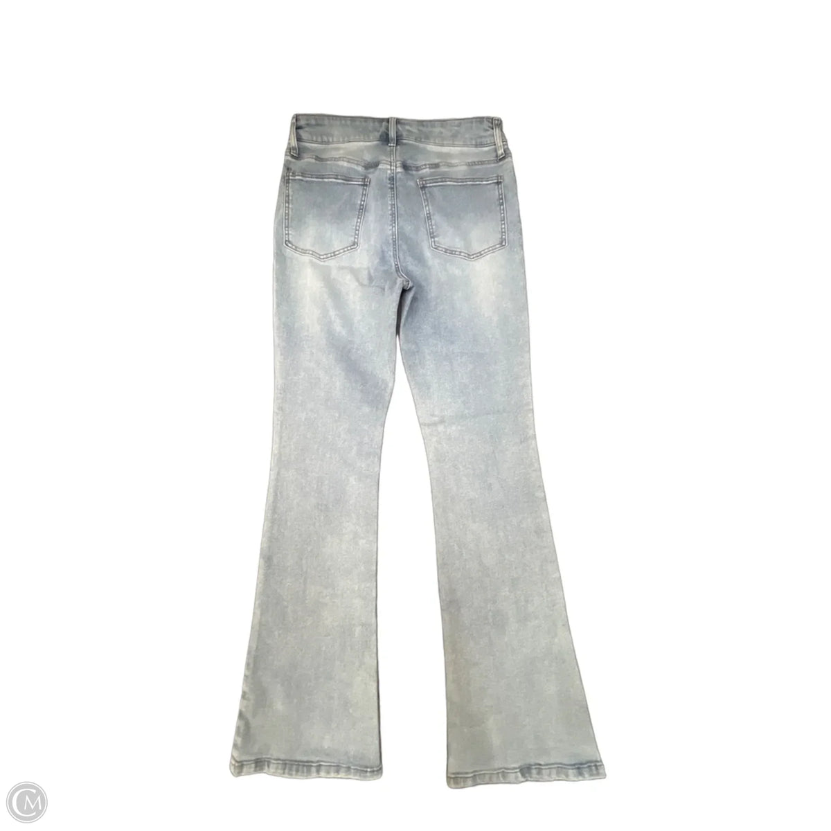 Jeans Flared By Oat In Blue Denim, Size: 10