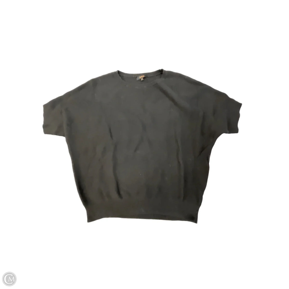 Top Short Sleeve Basic By Quince In Black, Size: S