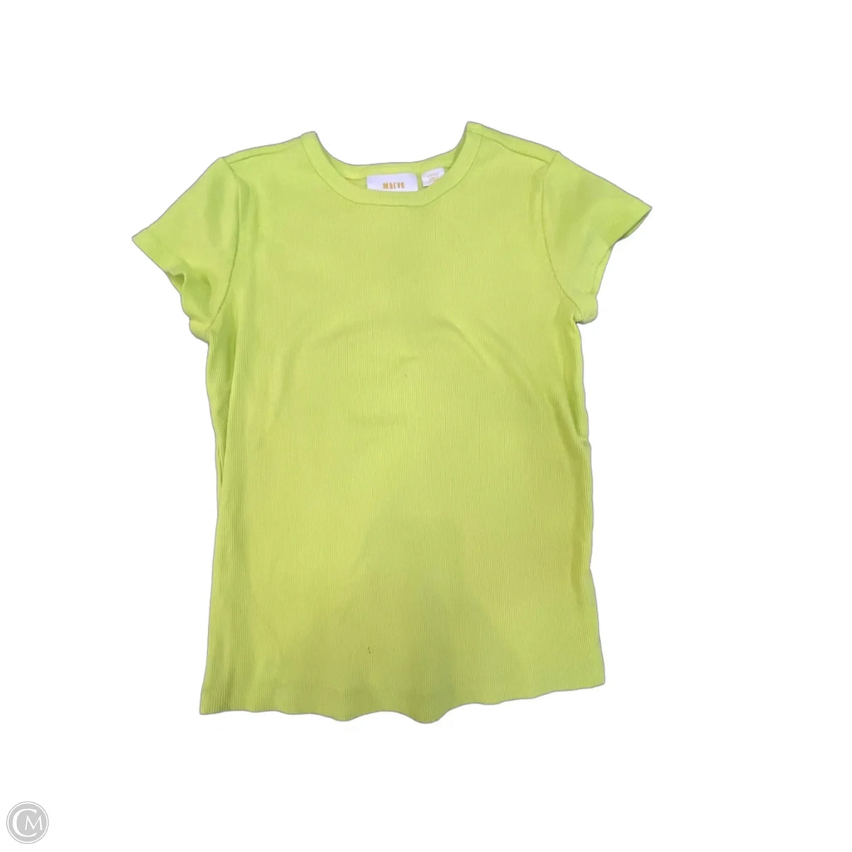 Top Short Sleeve Basic By Maeve In Green, Size: S