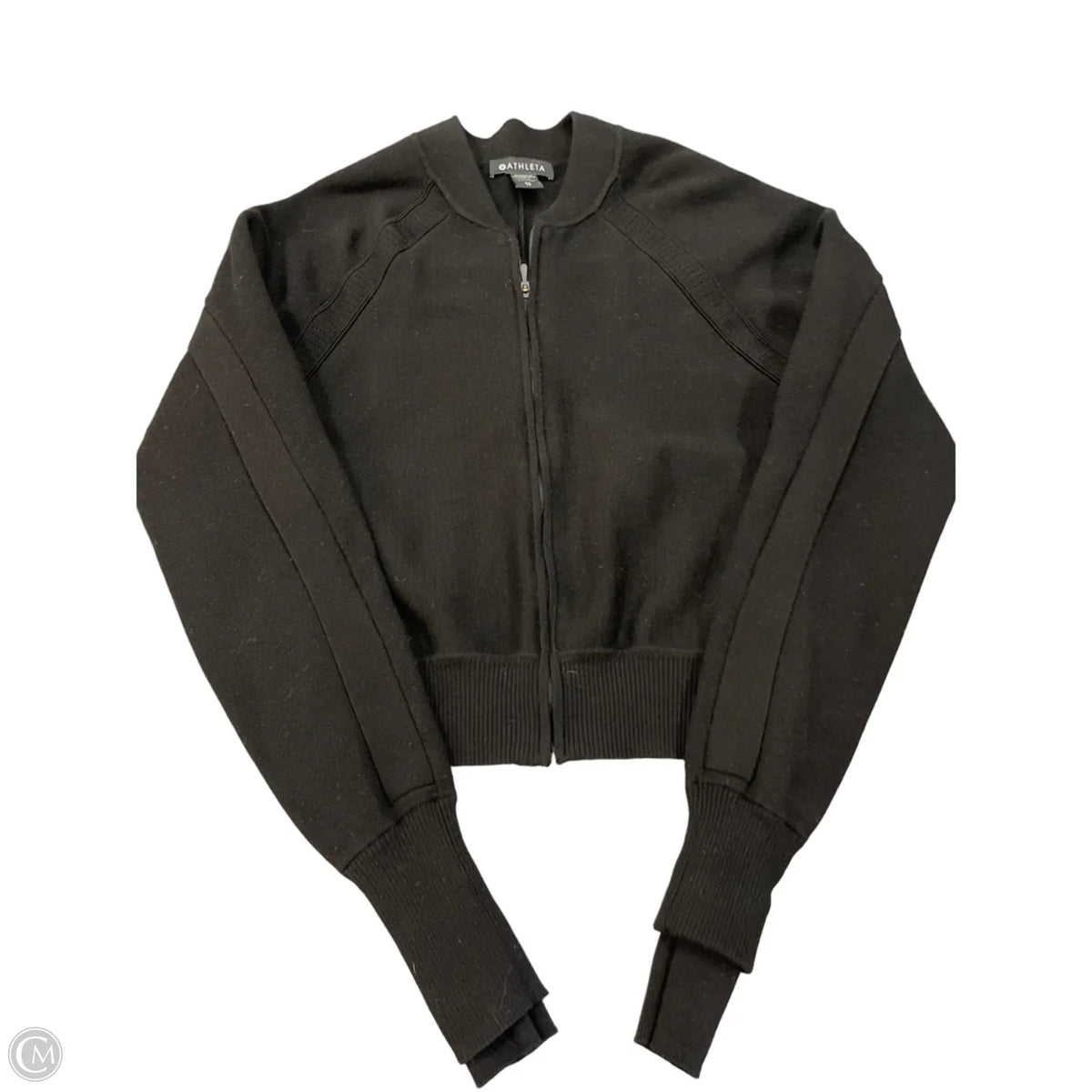 Athletic Jacket By Athleta In Black, Size: Xs