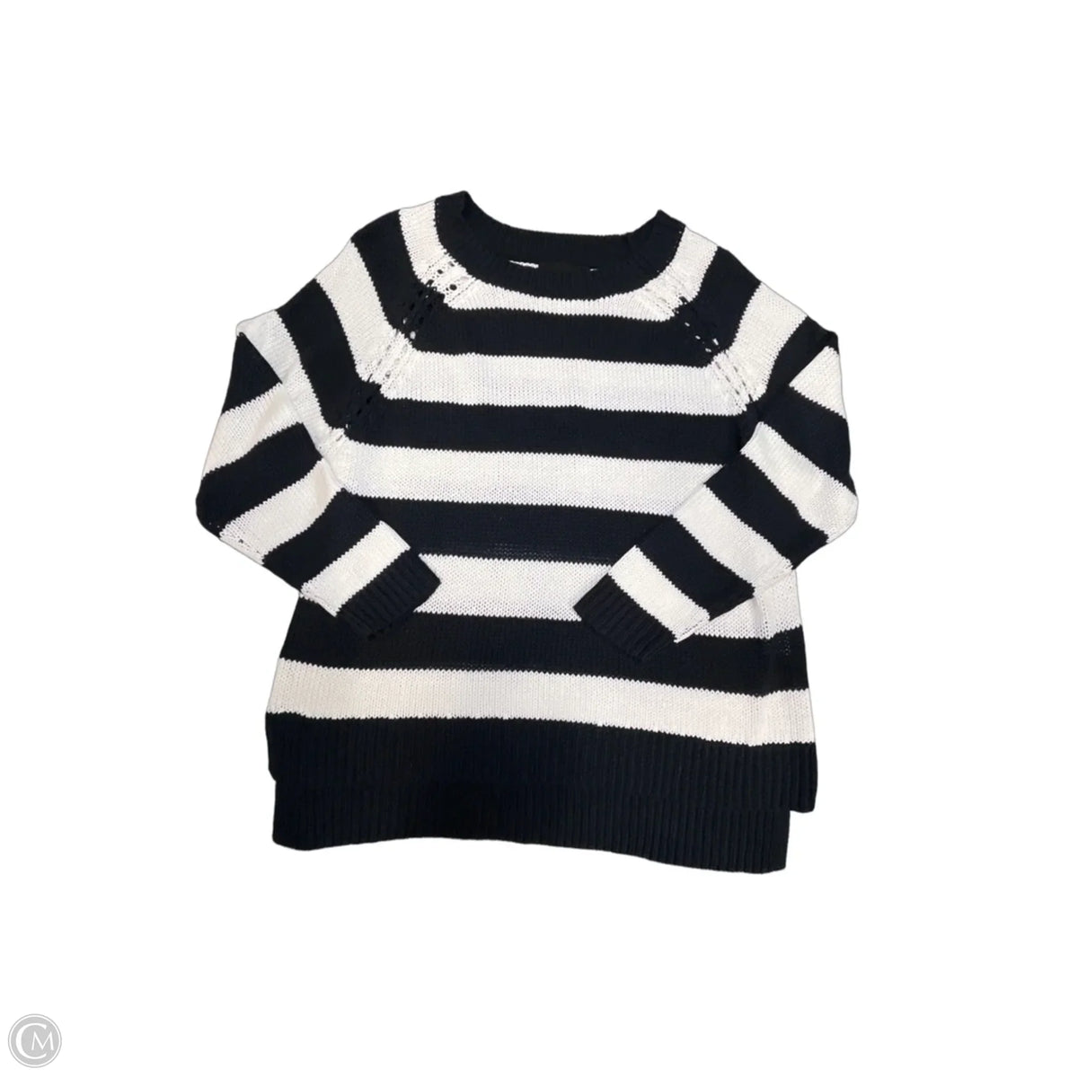 Top Long Sleeve By Rd Style In Striped Pattern, Size: 1x