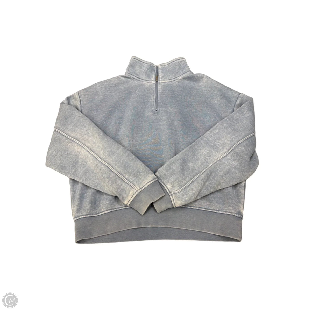 Sweatshirt Collar By Double Zero In Blue, Size: S