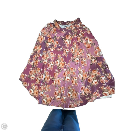 Skirt Maxi By Soft Surroundings In Floral Print, Size: L