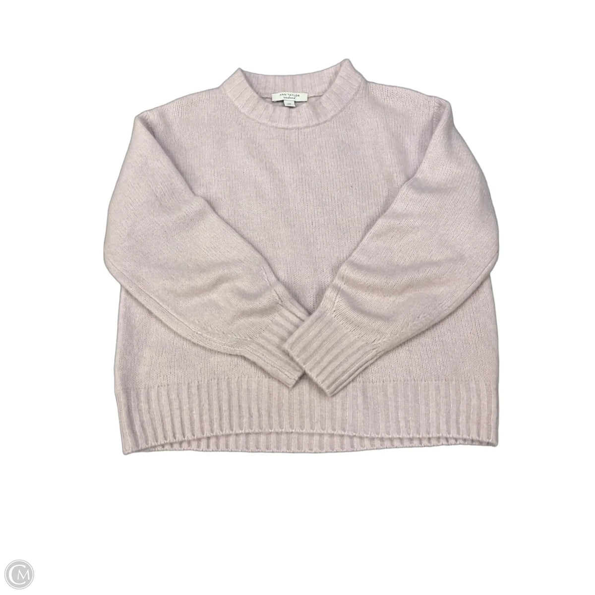 Sweater By Ann Taylor In Purple, Size: Xsp