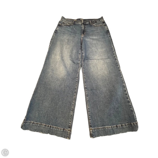 Jeans Wide Leg By Ana In Blue Denim, Size: 18