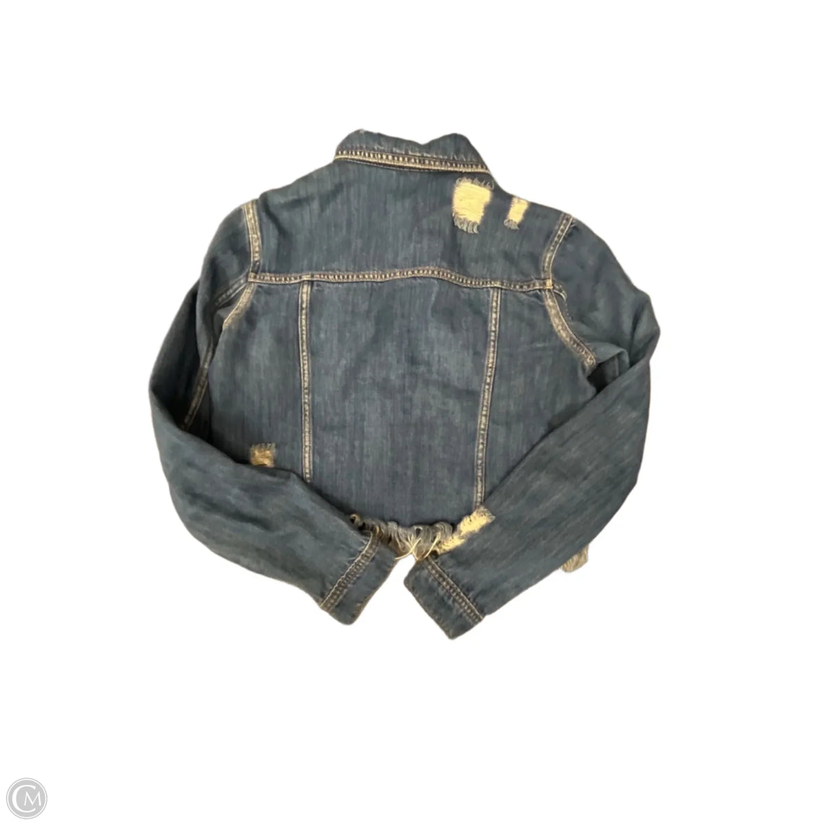 Jacket Denim By Cello In Blue Denim, Size: M