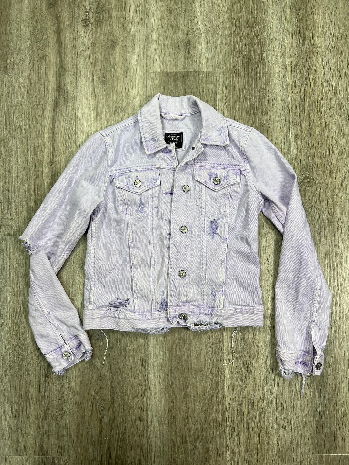 Jacket Denim By Abercrombie And Fitch  Size: Xs