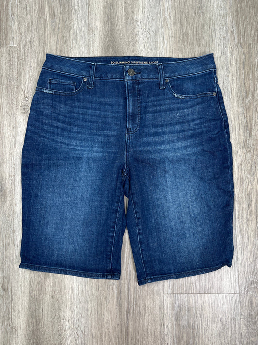 Blue Denim Shorts Chicos , Size 10